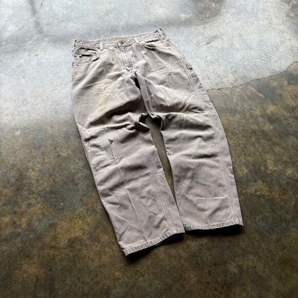 Vintage Baggy Faded Distressed Carhartt Work Pants - Picture 3 of 9